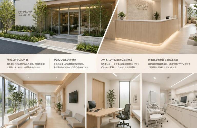 中野杉並新宿エリアでの理想の診療所デザインを実現