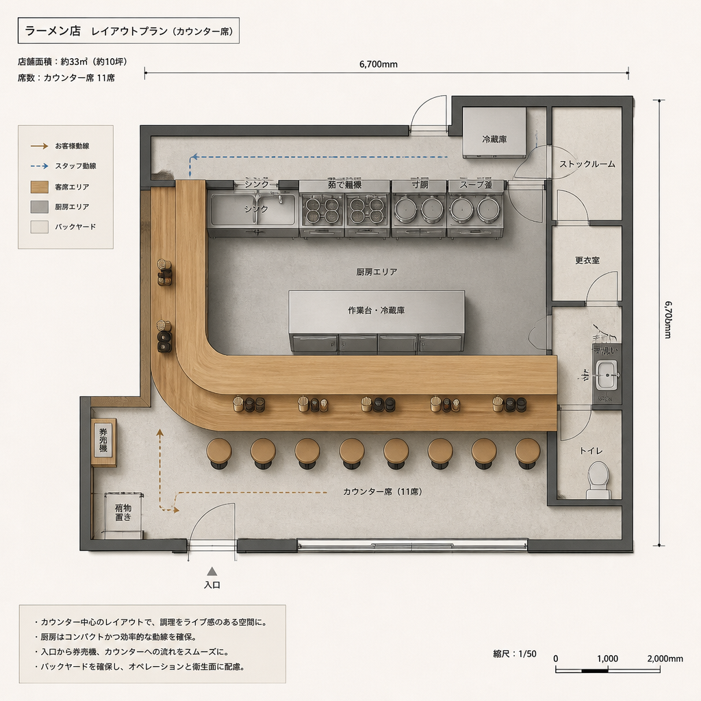 客席レイアウトの工夫